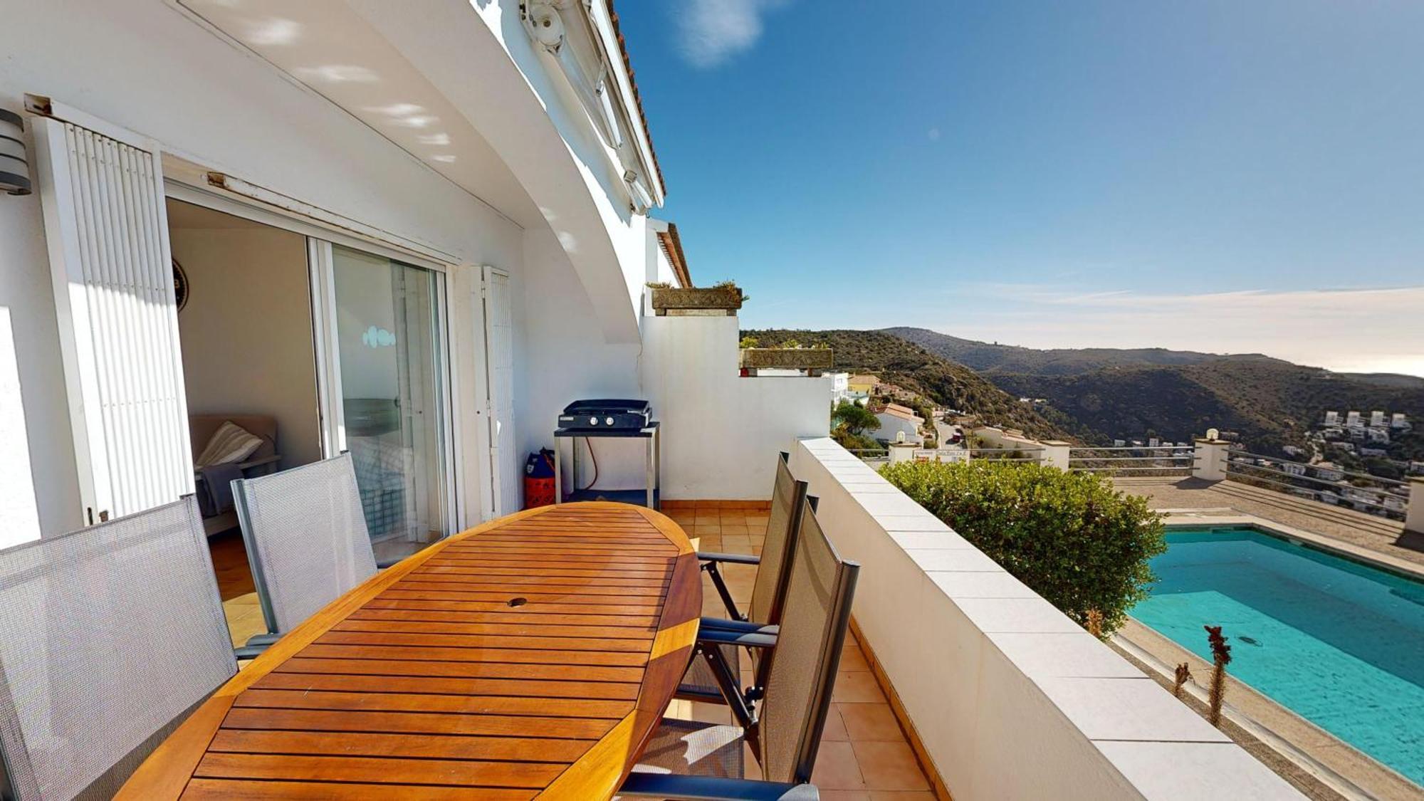 Appartement 65 M2 ,Piscine Vue Mer Roses Exterior photo
